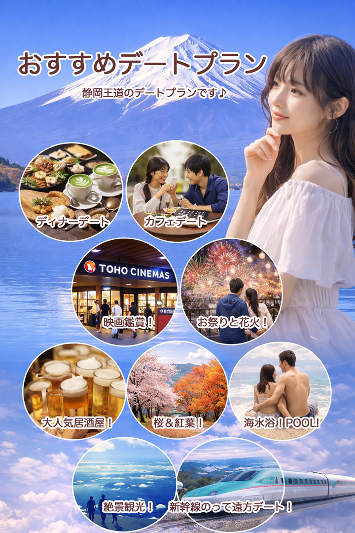 静岡のおすすめデートプラン